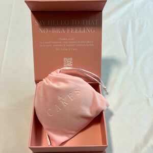 Cakes body breast/nipple covers. OG size. Honey color